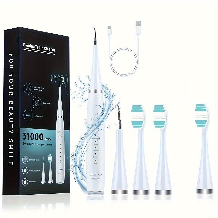 Tartar Remover Kit - Effective Teeth Cleaner for Removal of Food Residue, Calculus, Stains, and Plaque with Easy-to-Use Tool for a Healthier Smile