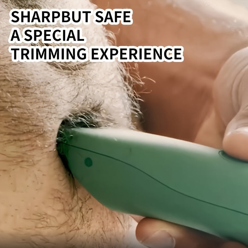 1pc XMAX Multipurpose Electric Hair Trimmer for Men - USB Rechargeable Lithium Battery, 800mAh, with Limit Comb for Beard, Face, Body, and Intimate Areas