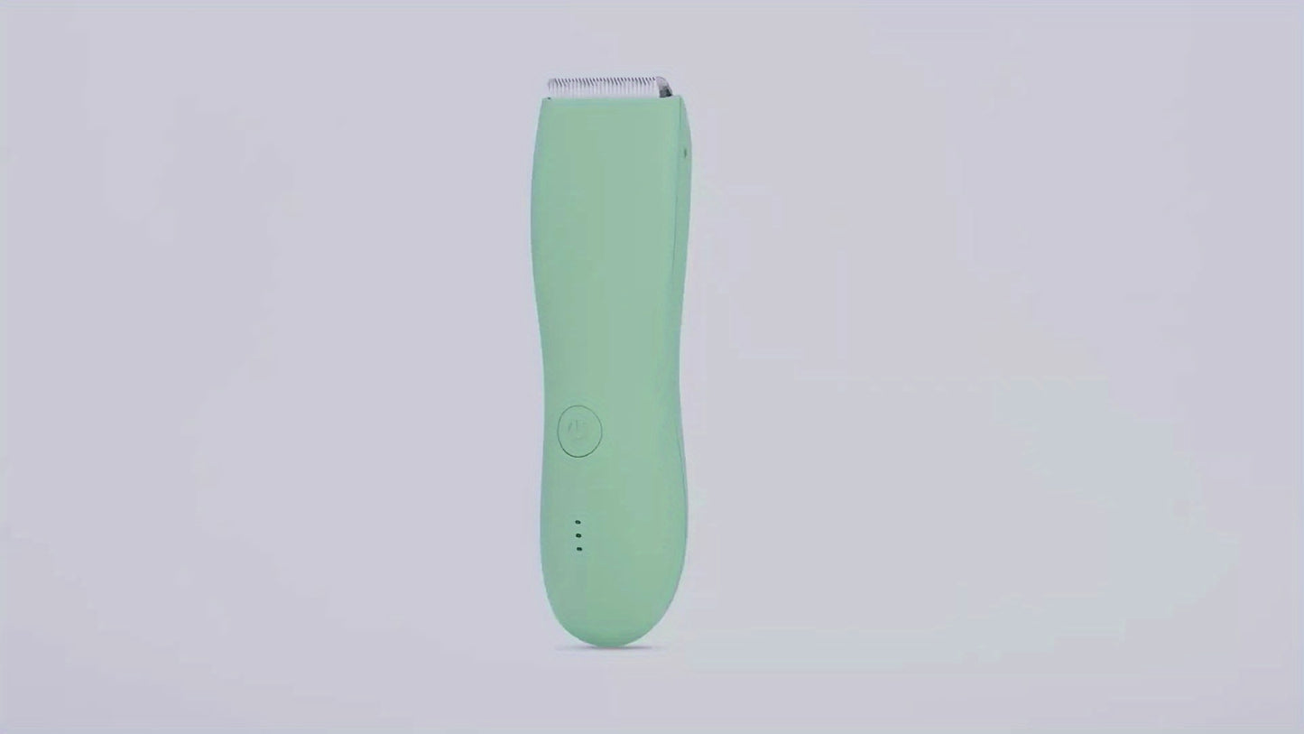 1pc XMAX Multipurpose Electric Hair Trimmer for Men - USB Rechargeable Lithium Battery, 800mAh, with Limit Comb for Beard, Face, Body, and Intimate Areas