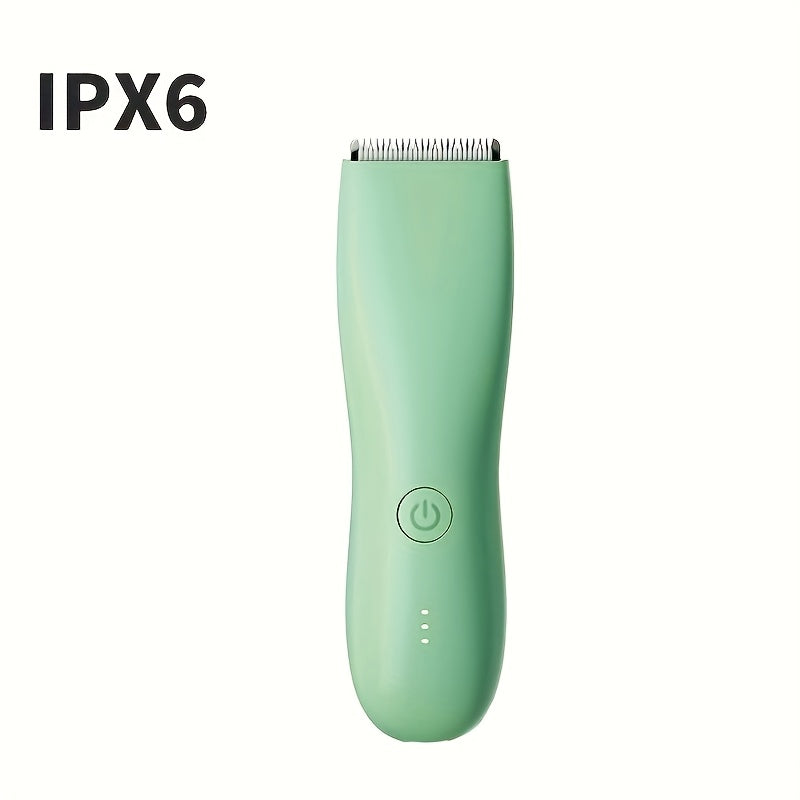 1pc XMAX Multipurpose Electric Hair Trimmer for Men - USB Rechargeable Lithium Battery, 800mAh, with Limit Comb for Beard, Face, Body, and Intimate Areas