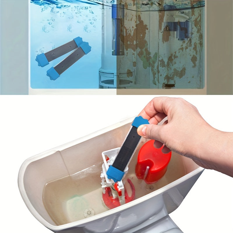 Toilet Bowl Cleaner 6pcs Magnetic - Chemical-Free Stain Removal, Ideal for Home, School, Hotel & Apartment Use, Efficient in Hard Water
