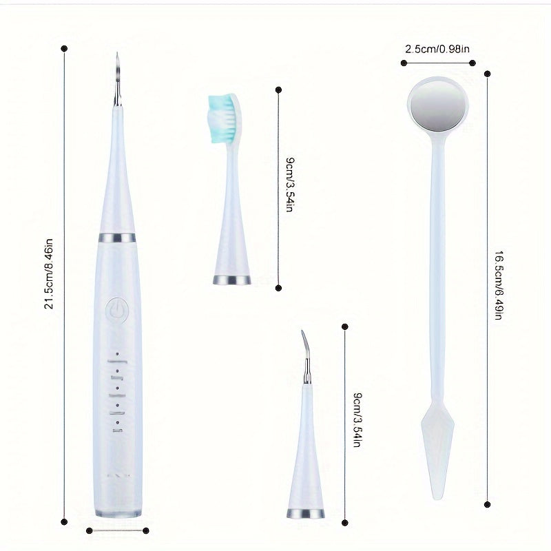 Tartar Remover Kit - Effective Teeth Cleaner for Removal of Food Residue, Calculus, Stains, and Plaque with Easy-to-Use Tool for a Healthier Smile