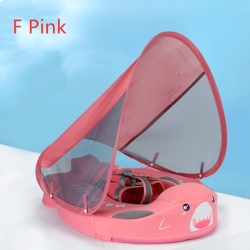 Baby Pool Float Ring With Sunshade